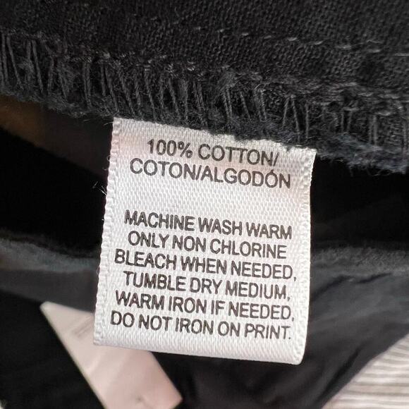 Ann Taylor LOFT 6" Chino Shorts in Black Women's Size 8 - Picture 9 of 9